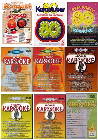  Stars 80, Le karaoké-Coffret 10 DVD: DVD et Blu-ray: DVD Collectors