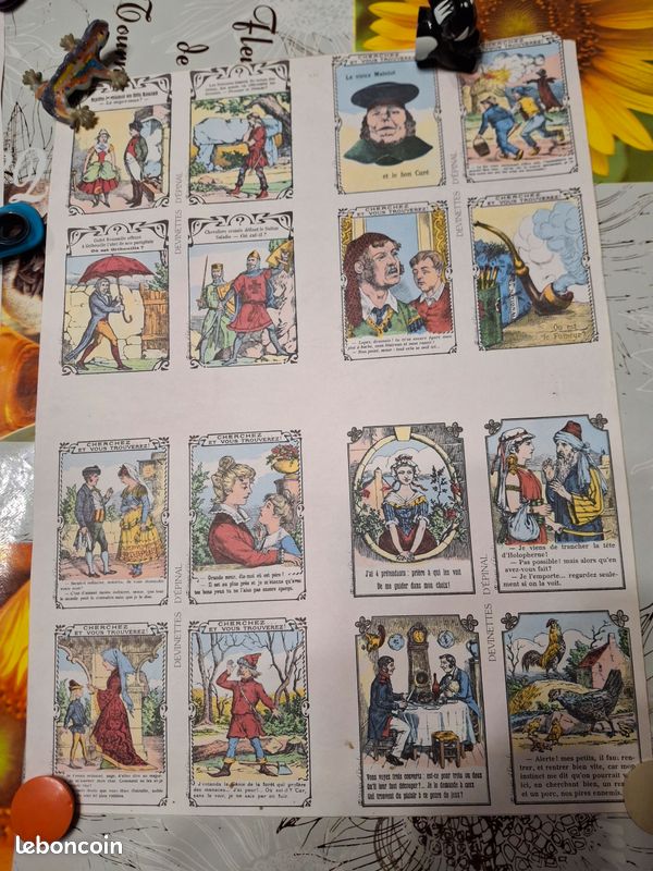 Les Devinettes D'Epinal - Livre Ancien En Bon état