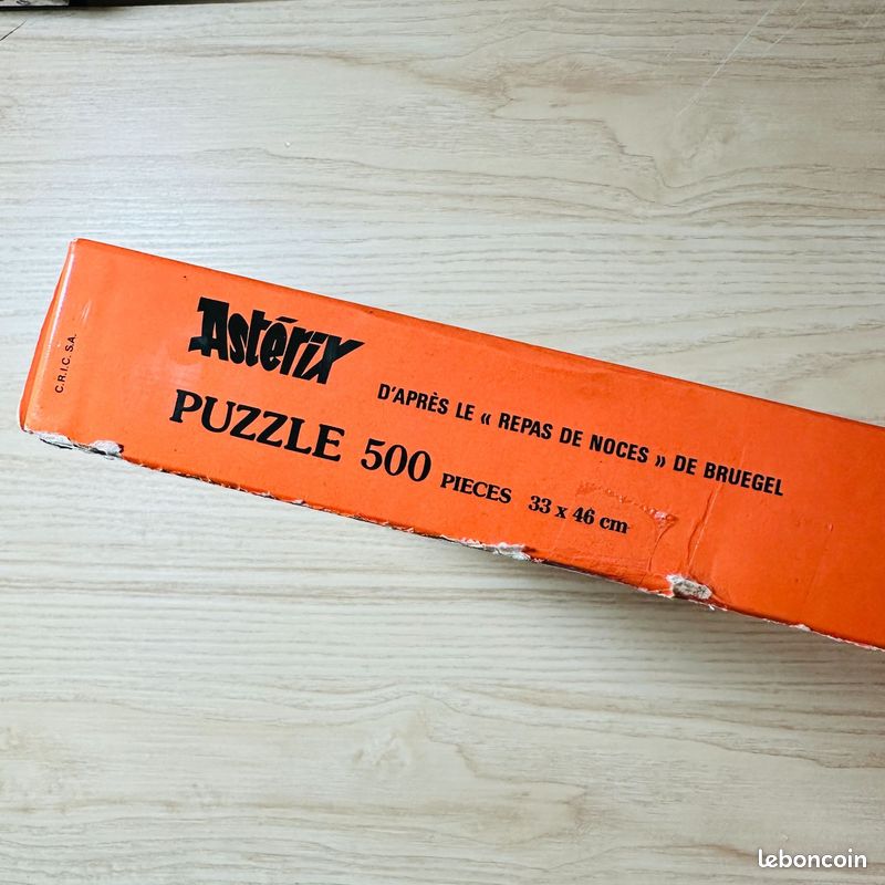 Puzzle Astérix 500 Pièces : Le Repas De Noces D'après Bruegel – Dargaud, Neuf
