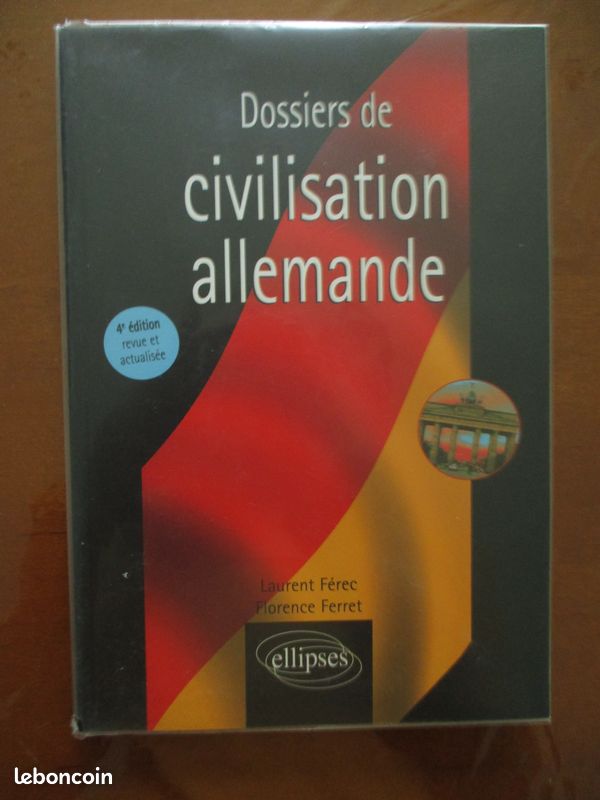 Livre de civilisation allemande comme neuf (image 1)
