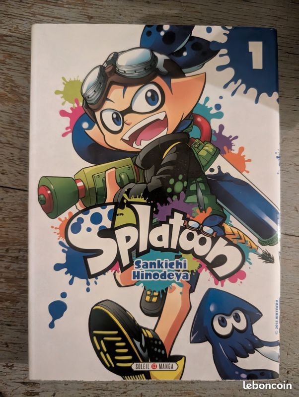 Manga Splatoon Tome 1 - Soleil Manga (image 1)