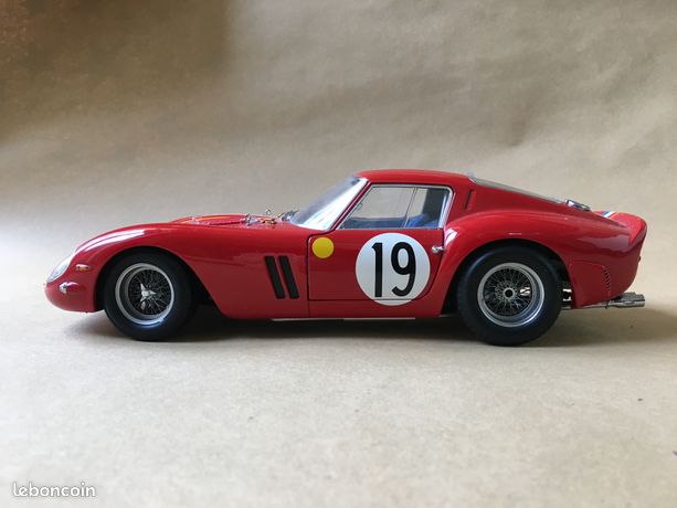 Miniature AMR Nostalgia One – Ferrari GTO N°19 Le Mans 1962, échelle 1/43, état TB