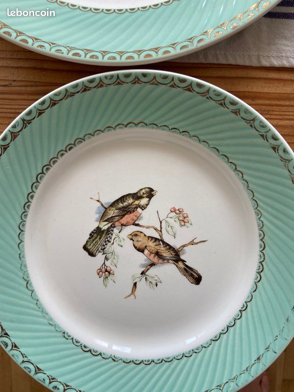 Lot de vaisselle chinée & plat assorti (image 3)