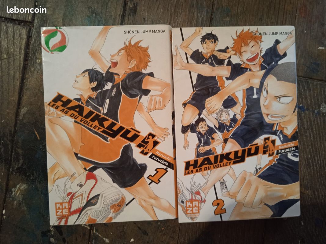 Haikyu, tome 1 et 2. Shonen manga (image 2)