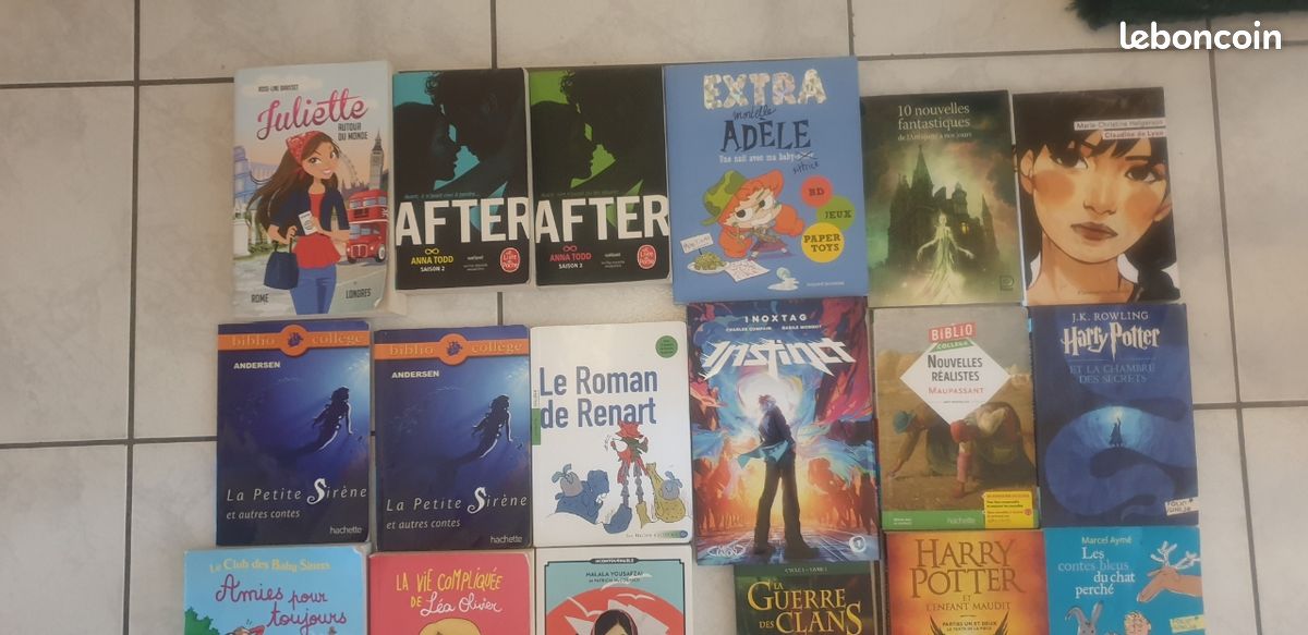 Lot de 22 livres - Romans BD Jeunesses (image 2)