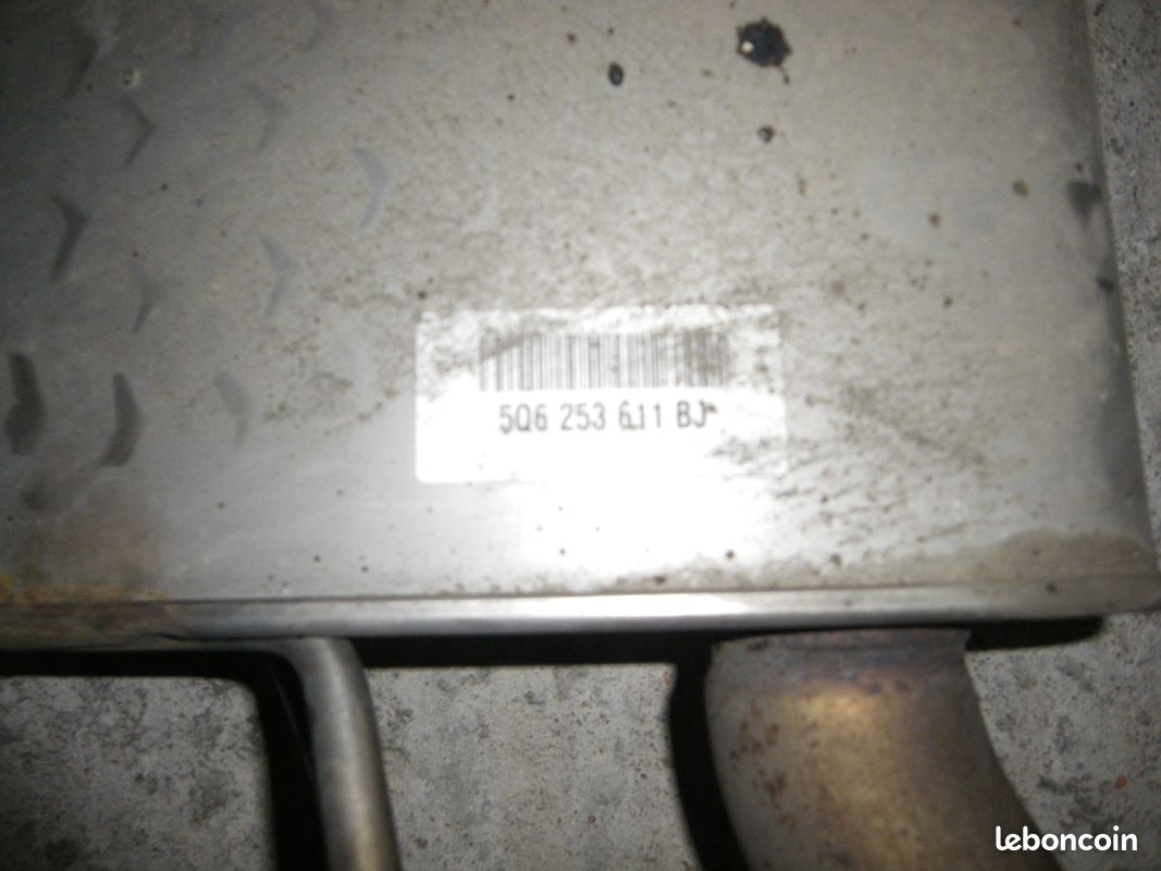 Ligne echappement golf 7 gti performance (image 3)