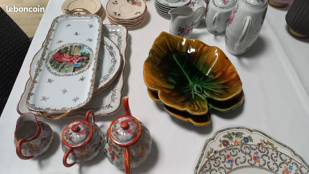 Porcelaines diverses limoges Gien (image 2)