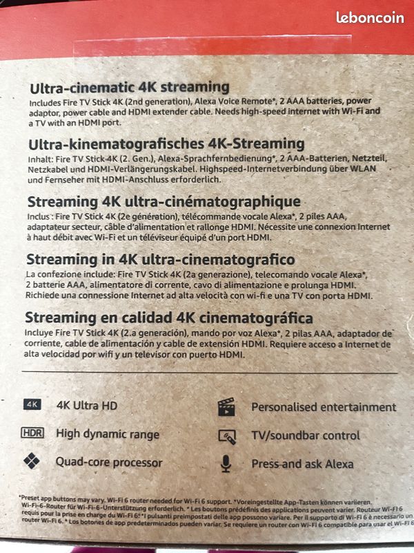 Fire tv stick 4k (image 2)