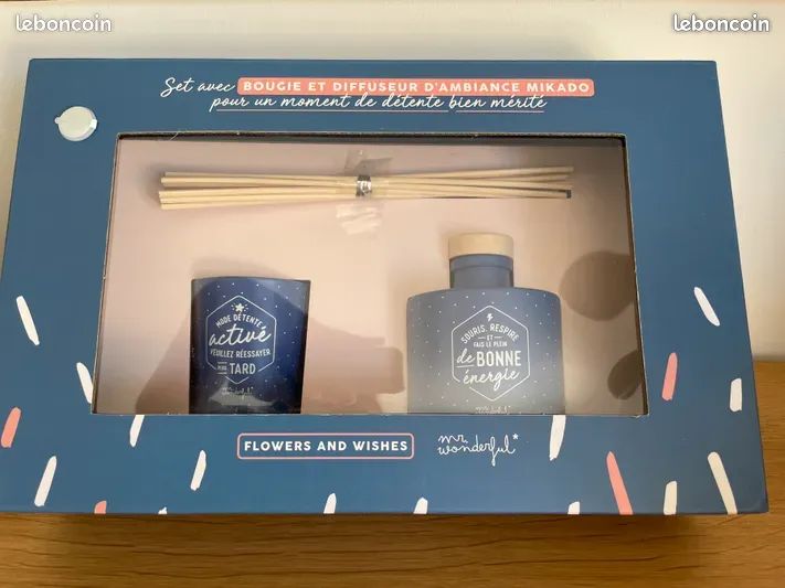 Bougie Mr. Wonderful - 'Dans Cette Maison Tous Les Rêves Sont' - Parfum Happy Fruits - Cire Végétale - Fabriquée En Espagne