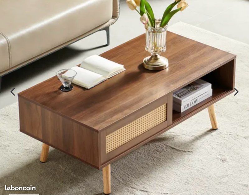 Table basse marron (image 2)