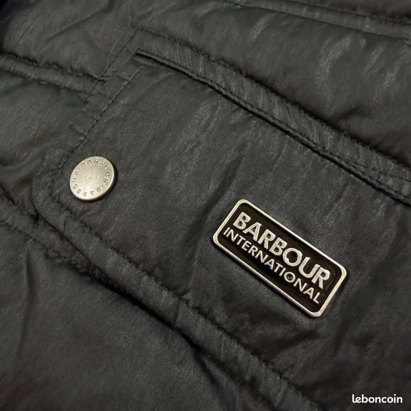 Veste matelassée Barbour noire taille M (image 9)