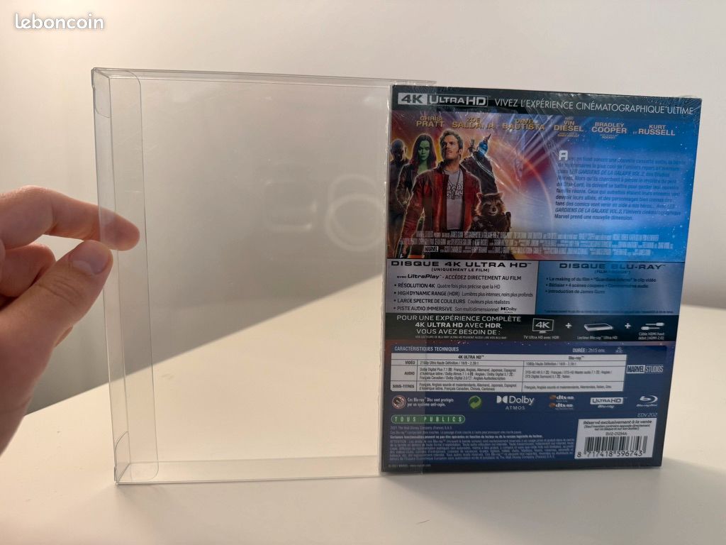 Les Gardiens de la Galaxie Volume 2 Steelbook 4K Mondo NEUF sous blister + protection SC3 (FNAC VF) (image 2)