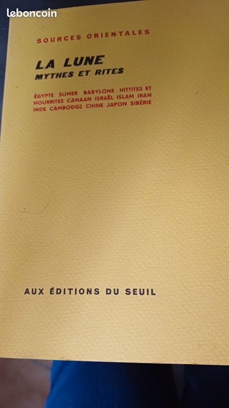 La lune Mythes et Rites sources orientales (image 1)