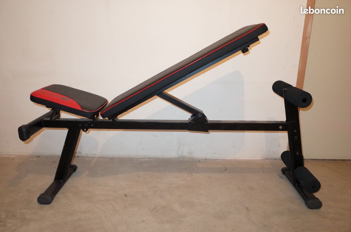 Banc de musculation pliable inclinable et déclinable DOMYOS (image 2)