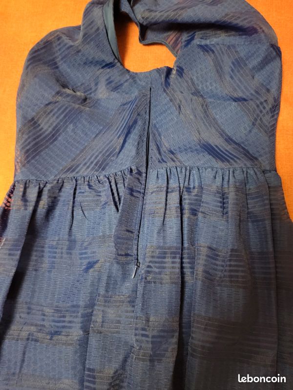 Festive robe bleu royal Camaïeu. Neuve (image 6)
