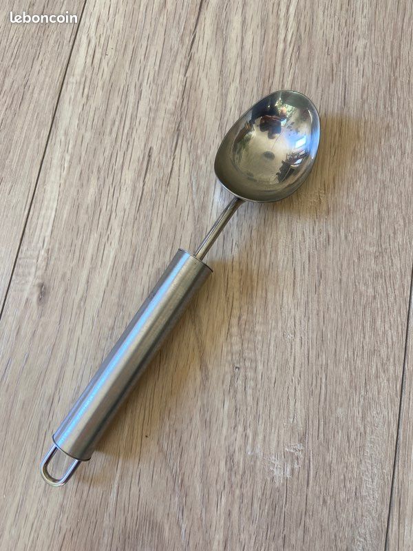 Cuillère à glace mécanique en acier inoxydable - CUISINE AU TOP