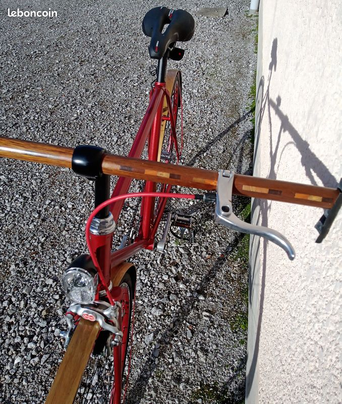 Peugeot fourche vélo vintage filetage français vélo course demi-course