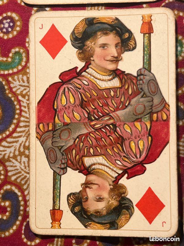 Neue Schwerdter Karte - jeu de cartes allemand à enseignes françaises