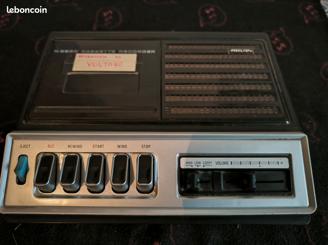Mini cassettes et enregistreurs à cassette Philips