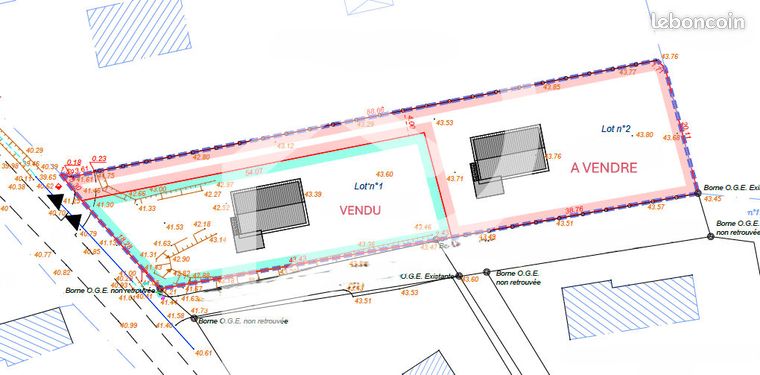 Terrain 1033 m² OEYREGAVE