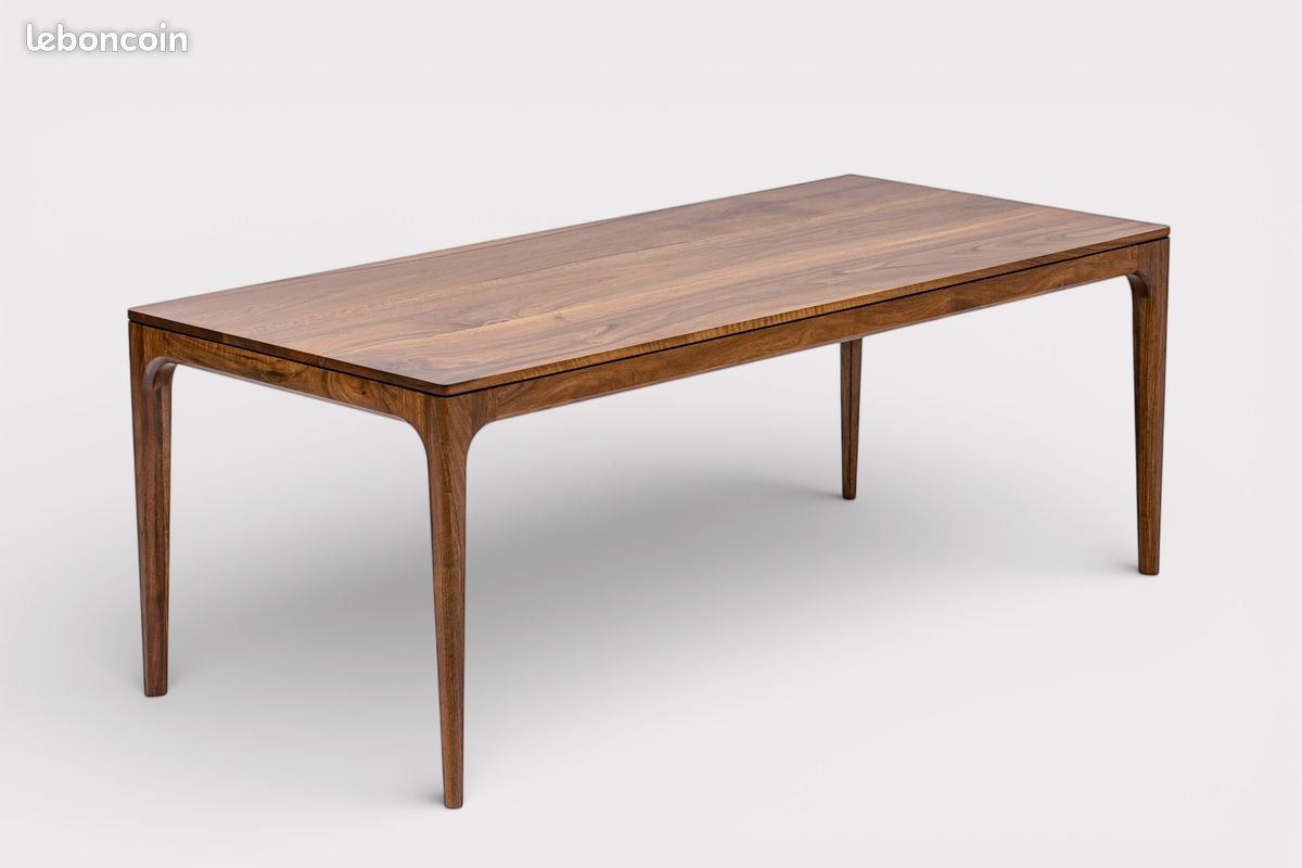 Table Artisan Bois Massif Design Sur Mesure (image 5)
