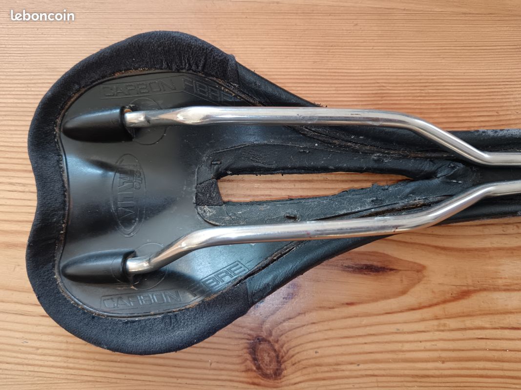 Selle Italie Selle Italia – Carbone Et Gel – Noire – Pour Route/VTT – Vintage