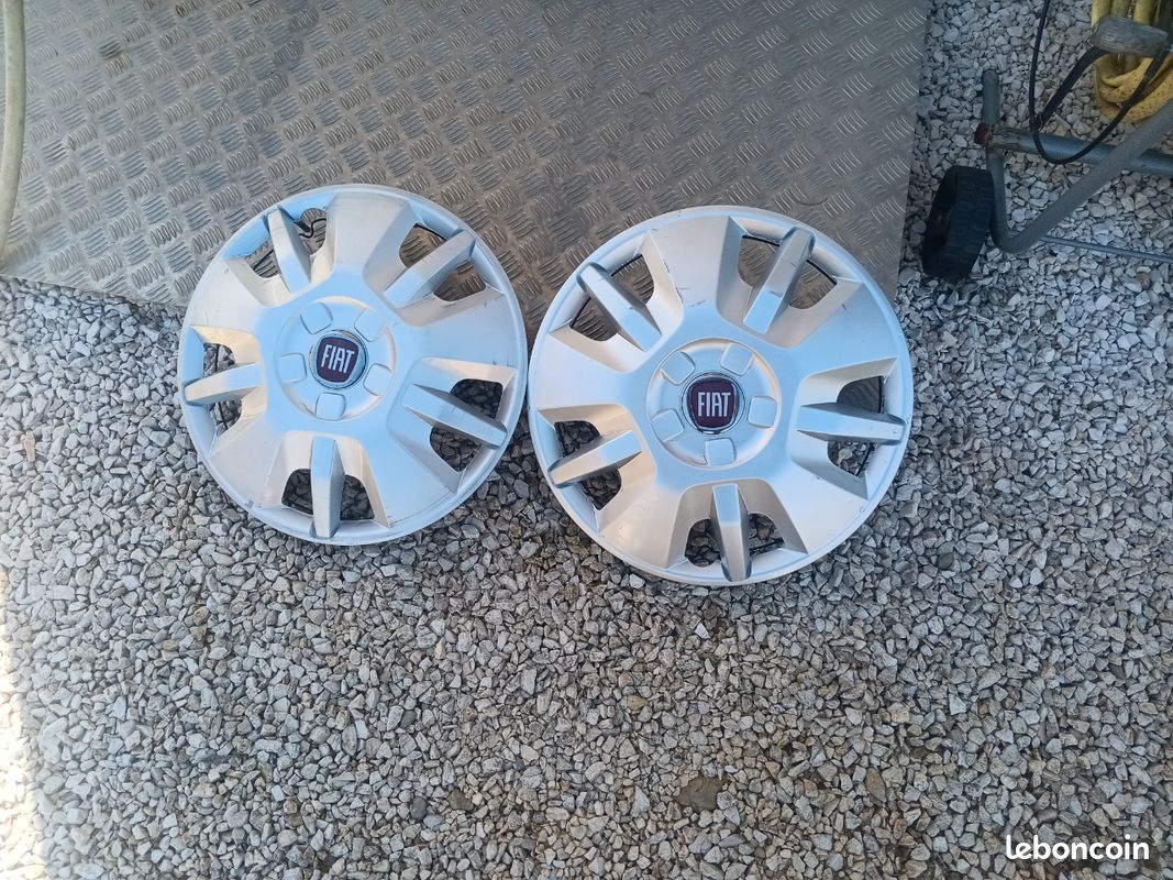 SET 4X ENJOLIVEUR DE ROUE ORIGINAL 15" FIAT DUCATO 2006- 1358875080
