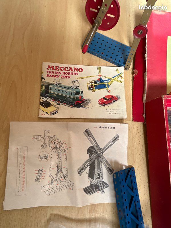 LOT DE PIÈCES meccano pieces speciales rigides compatible meccano neuve