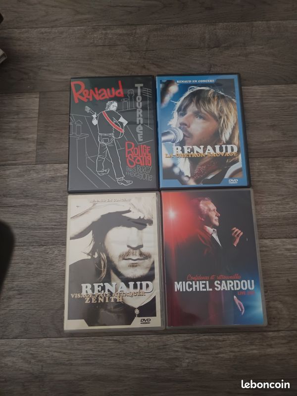 DVD musique chanteur divers (image 3)