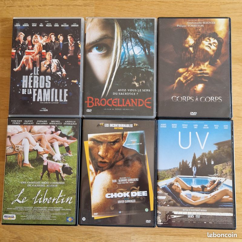Lot de 6 DVD (image 1)