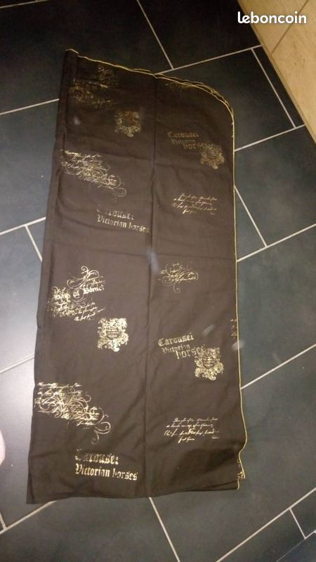 Nappe marron et dorée (image 3)