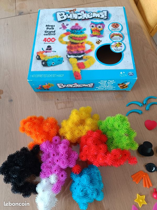 Bunchems 6035375 Kit De Tuyaux Colorés Assortis - 50 Pièces Pour Créations Amusantes