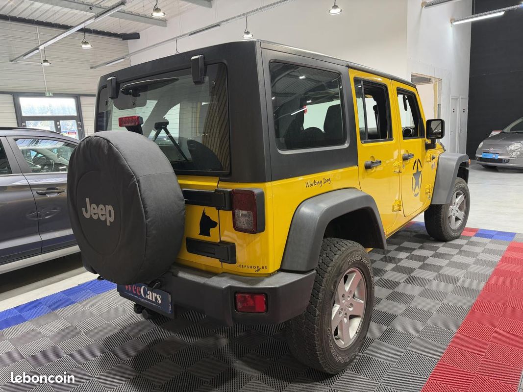 JEEP WRANGLER 2.8 CRD 200Cv 2015 Unlimited Sport PHASE 2 (image 8)