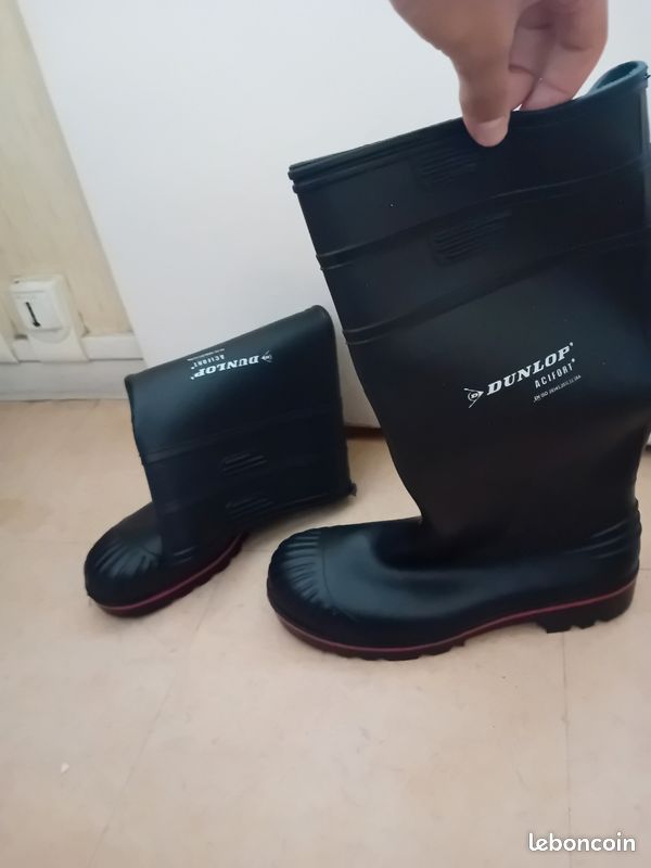 Bottes De Sécurité Dunlop Homme Acifort - Bottines Robustes Et Confortables