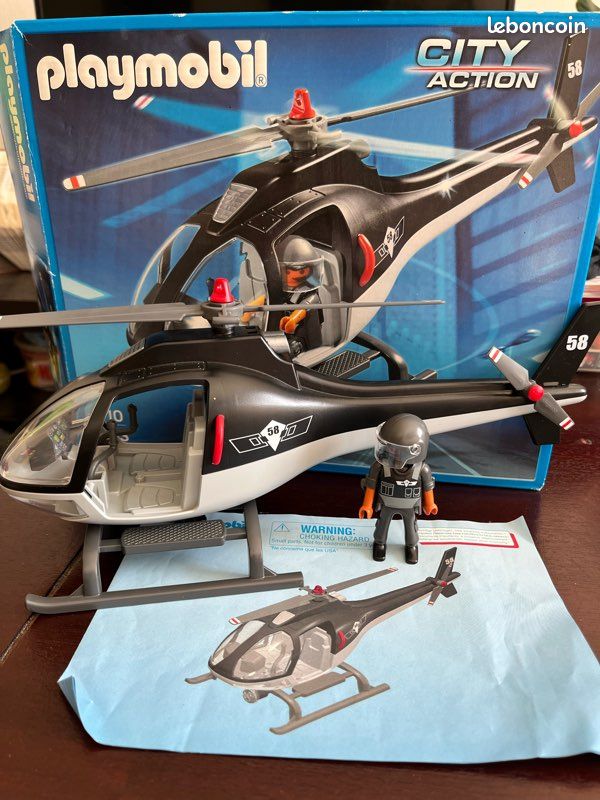 Playmobil 5563 hélicoptère (image 1)