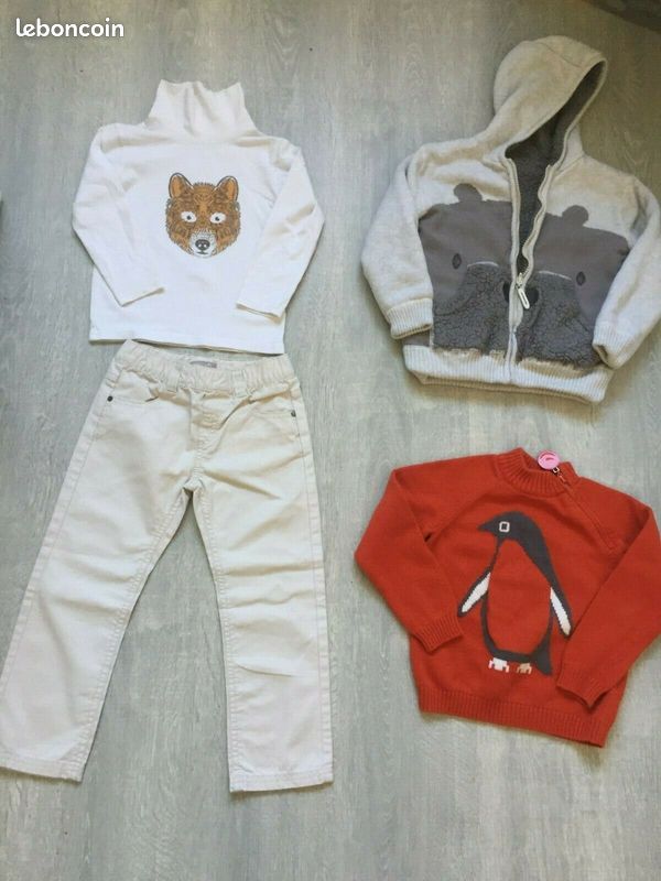 Ensemble lot vêtements garçon 3/4 ans TBE (image 1)
