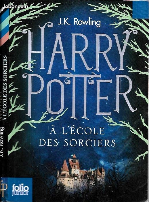 J.K. ROWLING : HARRY POTTER à l'école des sorciers-Folio junior (image 1)