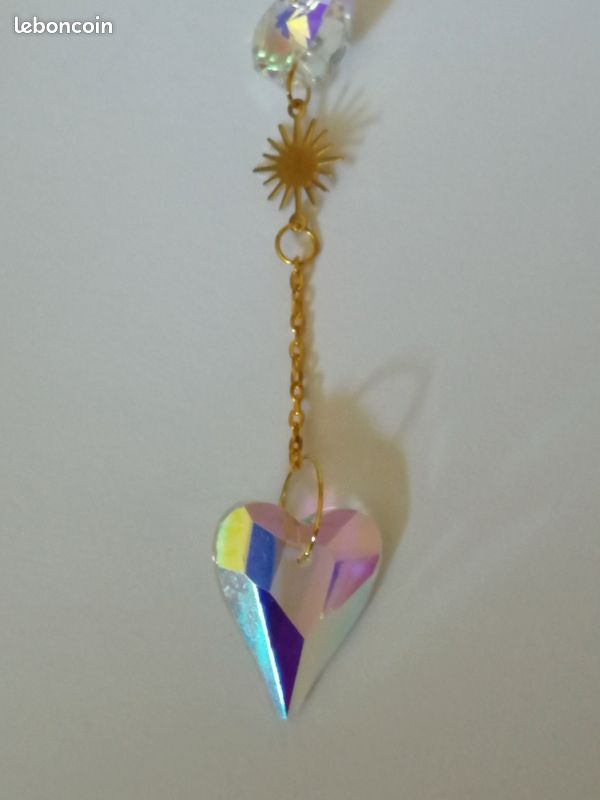 Suncatcher Kit SSyang 2 Pcs Attrape Soleil, Suncatcher, Cristal Suspendu, Sun Catcher Attrapé Soleil