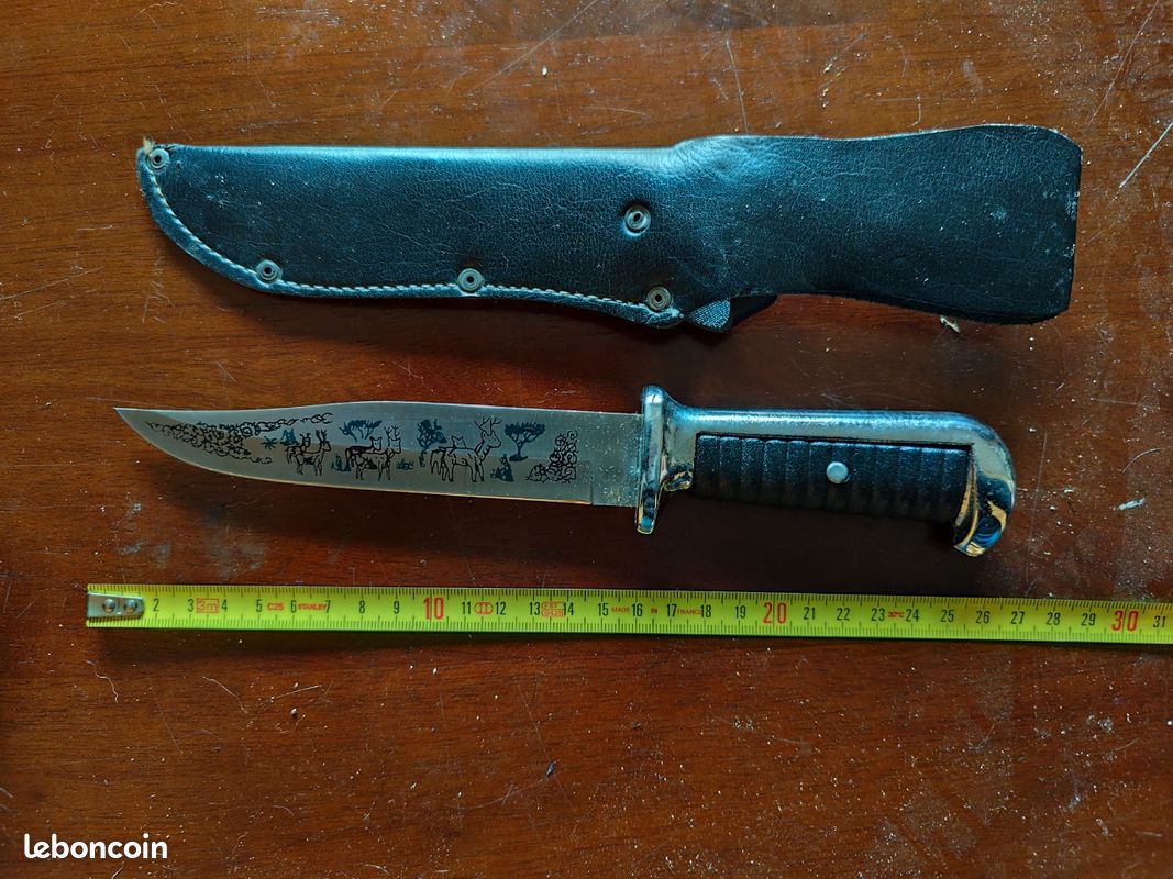 Couteau bowie vintage allemand (image 3)