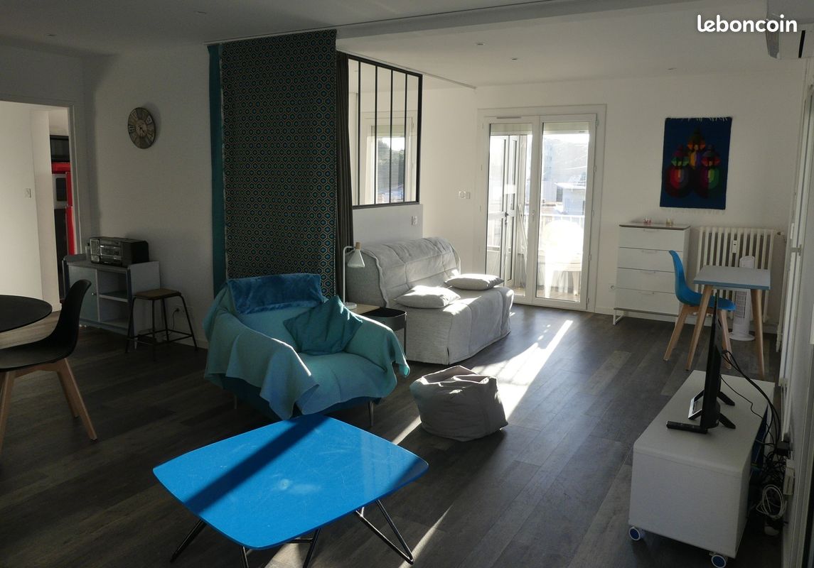 L'Azuréou, spacieux appartement 6 pers. à 150m de la plage (image 3)