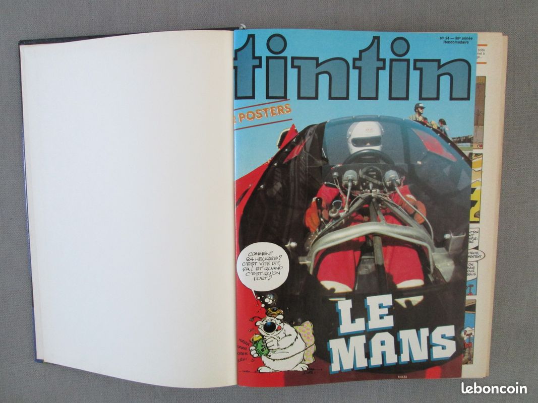 BD "Tintin reliure Album N°41" (image 3)