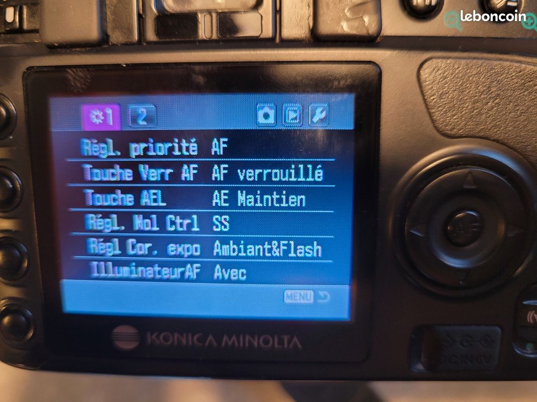 Appareil Reflex Konica Minolta Dynax 5D (image 15)