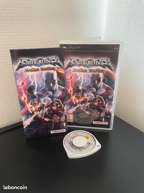 soulcalibur Broken Destiny PSP Neuf PAL FR Sony Playstation Portable