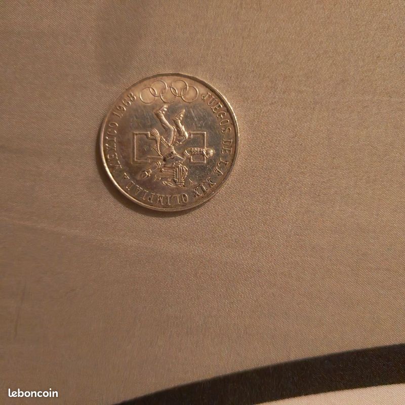 Pièce santos argent 37 grammes (image 2)