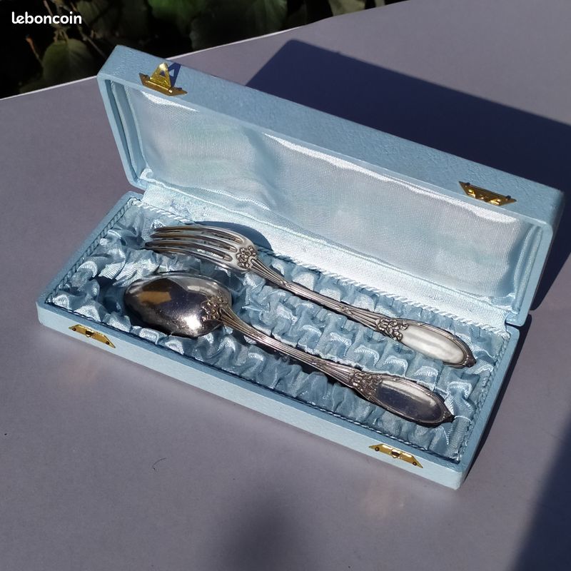 Ménagère Boulenger - Couverts En Argent Plaqué - Fourchettes, Cuillères - Coffret France