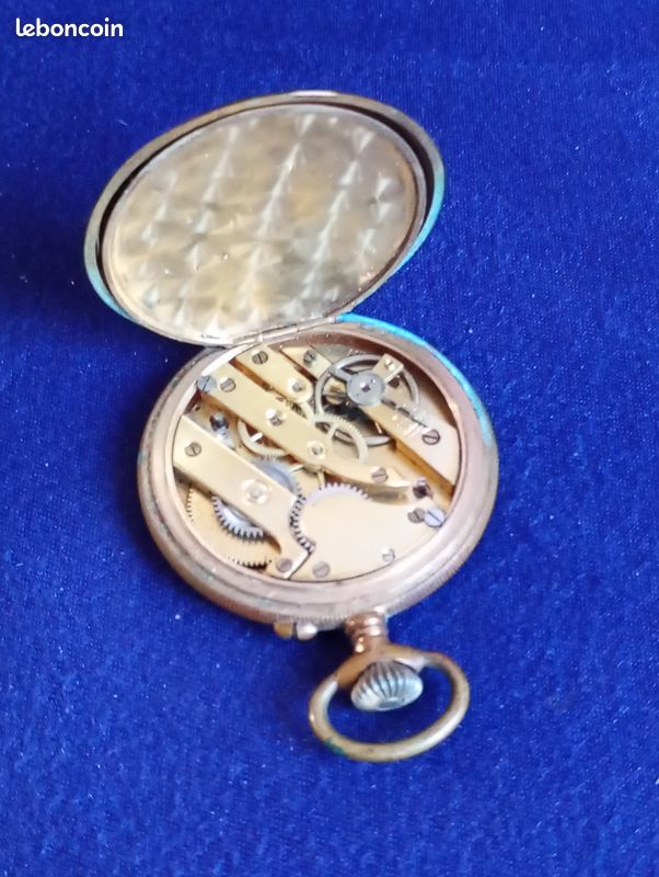 VERRE MONTRE POCHE GOUSSET DIAMETRE 45.5 mm