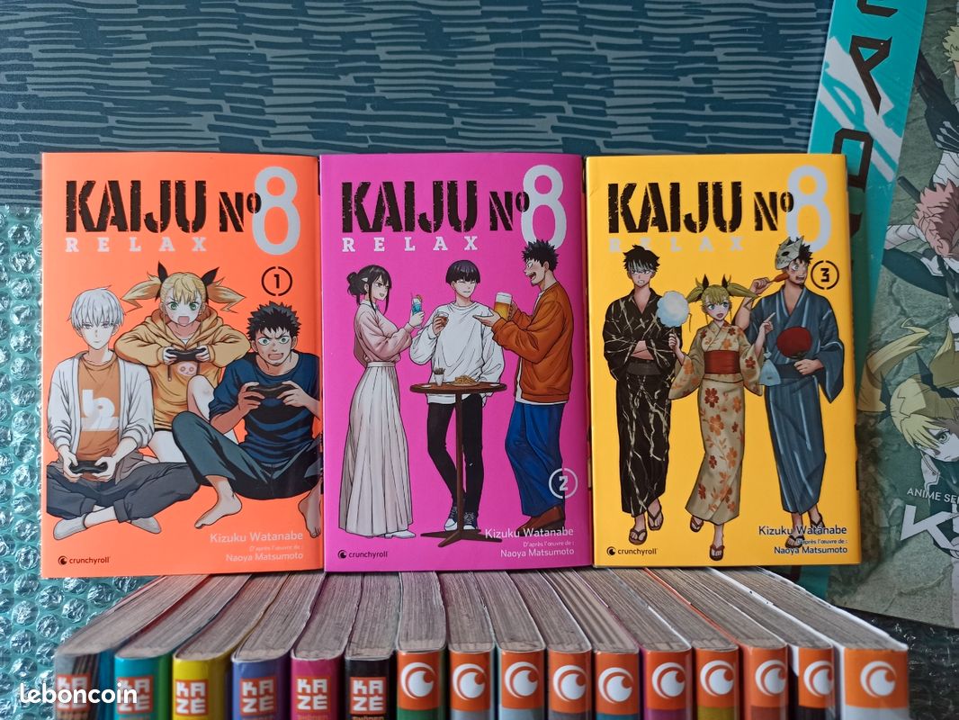Manga kaiju n8 kaiju n°8 1 a 16(fin)+ relax 1/2/3 + calendar (image 2)
