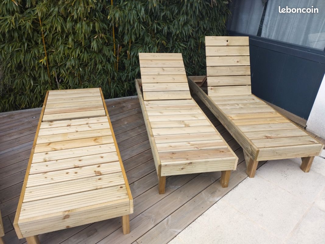 Bain de soleil bois autoclave (image 1)