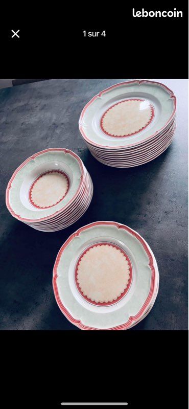 Lot assiettes villeroy et boch (image 1)