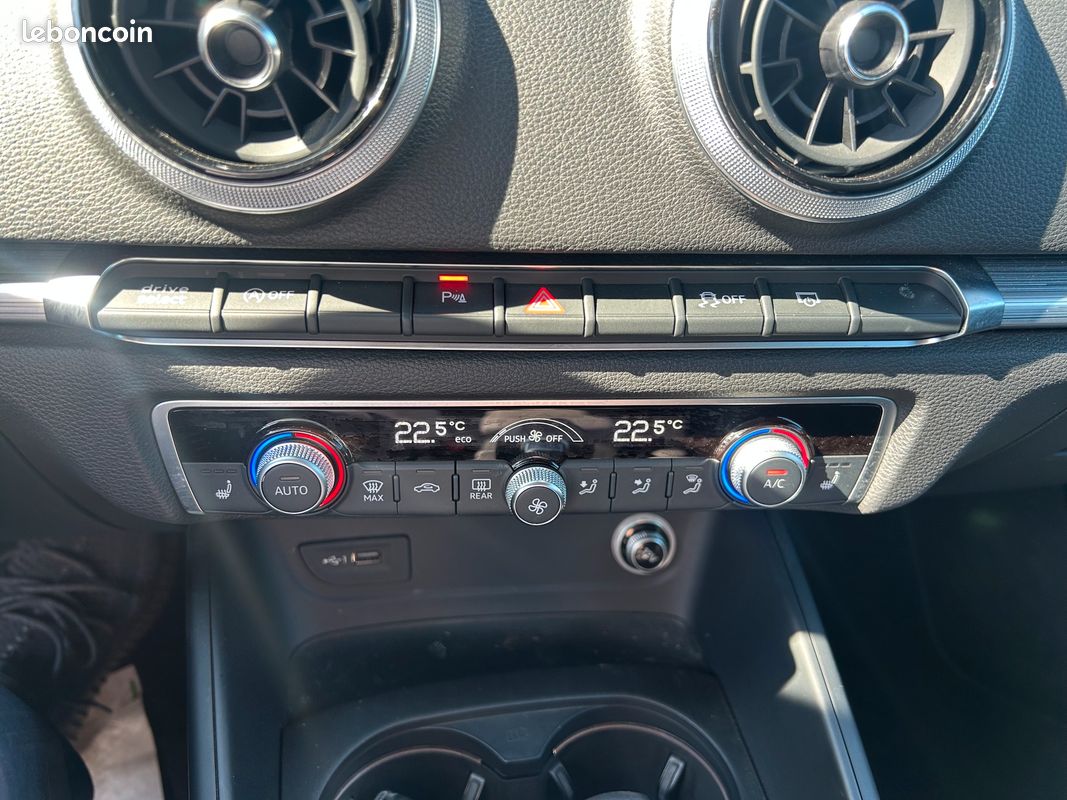 AUDI A3 Sportback 35 1.5 TFSI S LINE 150 CH - VIRTUEL COCKPT - CARPLAY - CAMERA DE RECUL - PACK S LINE - AUDI SOUND SYSTEME - REGULAEUR DE VITESSE ADAPTATIF (image 12)